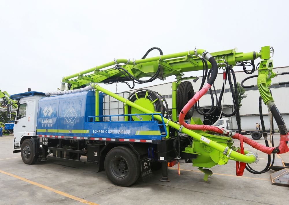 什么是混凝土濕噴機(jī)？混凝土濕噴機(jī)的用途(圖1)