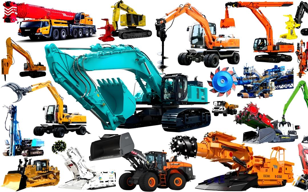 建筑機(jī)械有哪些類(lèi)型？10種常見(jiàn)的建筑機(jī)械(圖1)