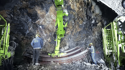 藍海智能拱錨臺車，為隧道立拱架、打錨桿施工環(huán)節(jié)提速增效！(圖2)