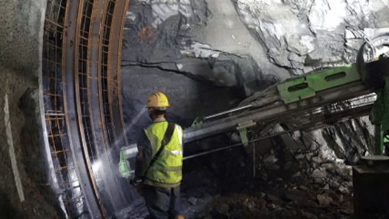 藍海智能拱錨臺車，為隧道立拱架、打錨桿施工環(huán)節(jié)提速增效！(圖3)